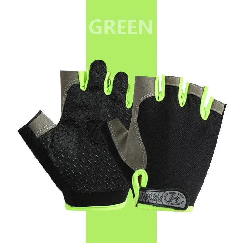 Breathable Anti-Slip Half Finger Gloves