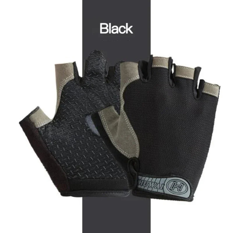 Breathable Anti-Slip Half Finger Gloves
