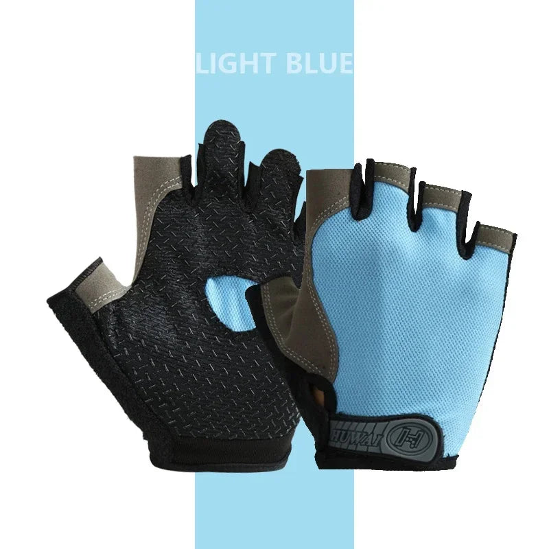 Breathable Anti-Slip Half Finger Gloves