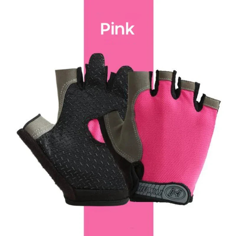 Breathable Anti-Slip Half Finger Gloves
