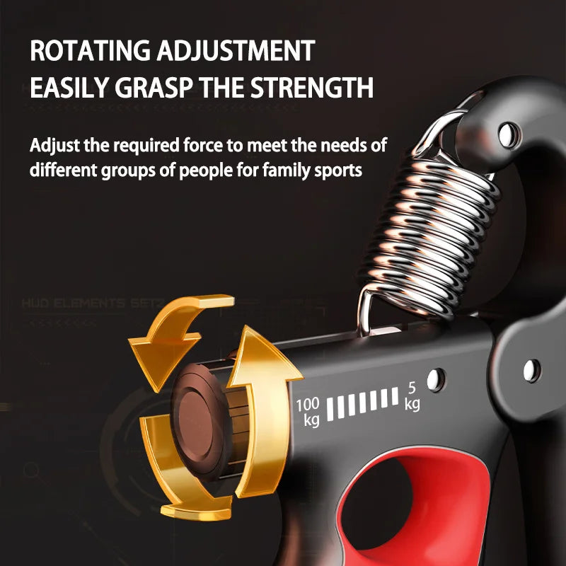 5-60/100/150kg Grip Strength Gym Wrist Expander Hand