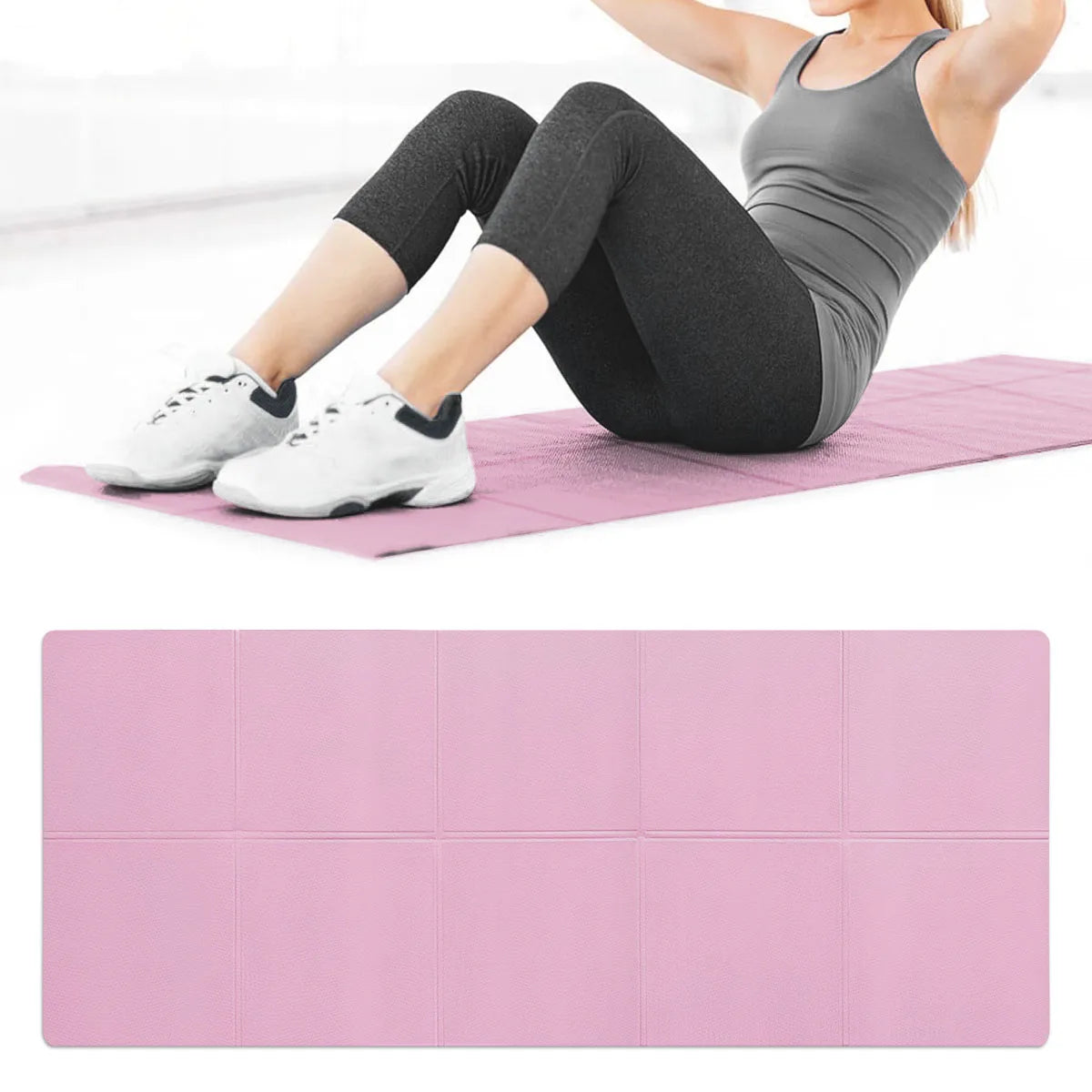 4MM Thick EVA Yoga Mats Anti-slip Sport