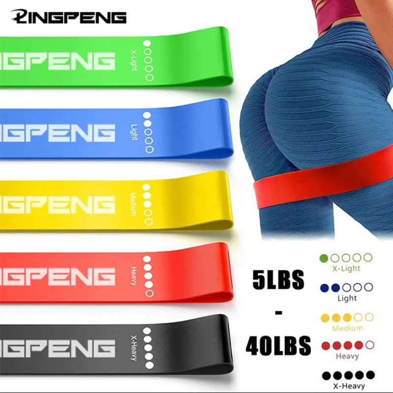Different Resistance Bands Yoga Band Fitness Exercise Training Hip Tension