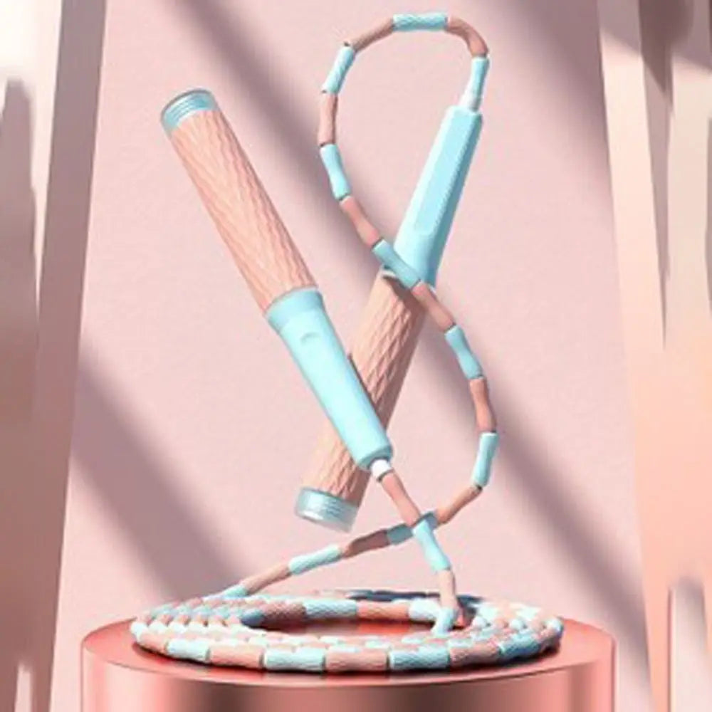 Adjustable Soft Beaded Skipping Rope